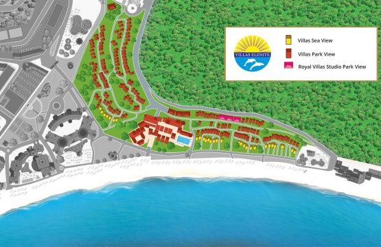 Map Villas Elenite Карта Вили Елените